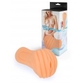 Эластичный мастурбатор в виде вагины телесного цвета - Sexy Girl - в Коврове купить с доставкой