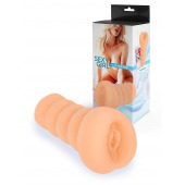 Телесный мастурбатор в виде вагины с узким входом - Sexy Girl - в Коврове купить с доставкой