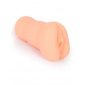 Телесный мастурбатор-вагина с 2 эрекционными кольцами в комплекте - Sexy Girl - в Коврове купить с доставкой