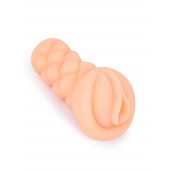 Телесный мастурбатор-вагина с вибропулей и эрекционными кольцами в комплекте - Sexy Girl - в Коврове купить с доставкой