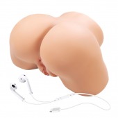 Телесный мастурбатор Olivia с 2 любовными отверстиями - Baile - в Коврове купить с доставкой