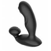 Черный вибромассажер простаты с вращающимся шариком - Secwell - в Коврове купить с доставкой