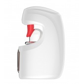 Белый мастурбатор с язычком и возвратно-поступательными движениями - Secwell - в Коврове купить с доставкой