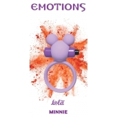 Сиреневое эрекционное виброколечко Emotions Minnie - Lola Games - в Коврове купить с доставкой