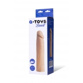 Реалистичная насадка с ярко выраженной головкой - 16,5 см. - A-toys - в Коврове купить с доставкой