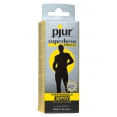 Спрей-пролонгатор длительного действия pjur SUPERHERO Strong Spray - 20 мл. - Pjur - купить с доставкой в Коврове