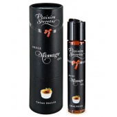 Массажное масло с ароматом крем брюле Huile de Massage Gourmande Creme Brulée - 59 мл. - Plaisir Secret - купить с доставкой в Коврове