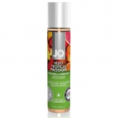 Смазка с ароматом тропических фруктов JO Flavored Tropical Passion - 30 мл. - System JO - купить с доставкой в Коврове