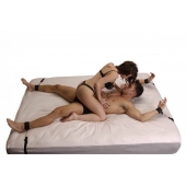 Бондаж для фиксации на кровати Frisky Bedroom Restraint Kit - XR Brands - купить с доставкой в Коврове