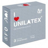 Презервативы с точками Unilatex Dotted - 3 шт. - Unilatex - купить с доставкой в Коврове