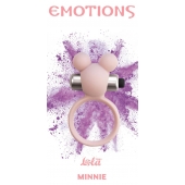 Розовое эрекционное виброколечко Emotions Minnie Light pink - Lola Games - в Коврове купить с доставкой