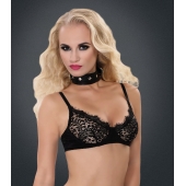 Полиуретановый ошейник с пуклями и D-кольцами Collar with Studs - Blush Novelties - купить с доставкой в Коврове