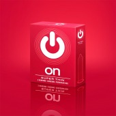 Супертонкие презервативы ON) Super Thin - 3 шт. - ON) - купить с доставкой в Коврове