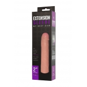 Насадка-удлинитель Extension sleeve телесного цвета - 18,5 см. - Sitabella - в Коврове купить с доставкой