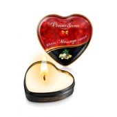 Массажная свеча с ароматом экзотических фруктов Bougie Massage Candle - 35 мл. - Plaisir Secret - купить с доставкой в Коврове