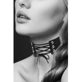 Оригинальный ошейник-чокер со шнуровкой - Bijoux Pour Toi - купить с доставкой в Коврове