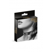 Узенький ошейник из полиуретана с кольцом - Bijoux Pour Toi - купить с доставкой в Коврове
