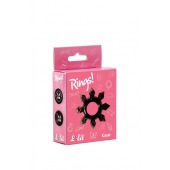 Чёрное эрекционное кольцо Rings Gear - Lola Games - в Коврове купить с доставкой