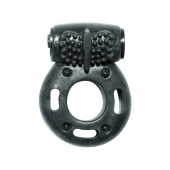 Черное эрекционное кольцо с вибрацией Rings Axle-pin - Lola Games - в Коврове купить с доставкой