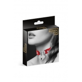 Красный чокер с замком в форме сердца - Bijoux Pour Toi - купить с доставкой в Коврове