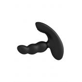 Черный силиконовый стимулятор простаты Levett Nitoc с пультом ДУ - Levett - в Коврове купить с доставкой