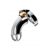 Серебристый мужской пояс верности TOYFA Metal - ToyFa - купить с доставкой в Коврове