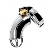 Серебристый мужской пояс верности TOYFA Metal - ToyFa - купить с доставкой в Коврове