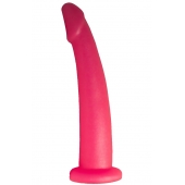 Розовый стимулятор простаты из геля - 18 см. - LOVETOY (А-Полимер) - в Коврове купить с доставкой