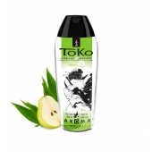 Интимный гель TOKO Pear   Exotic Green Tea с ароматом груши и зеленого чая - 165 мл. - Shunga - купить с доставкой в Коврове