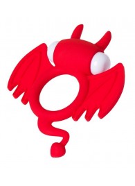 Красное эрекционное кольцо на пенис JOS COCKY DEVIL - JOS - в Коврове купить с доставкой