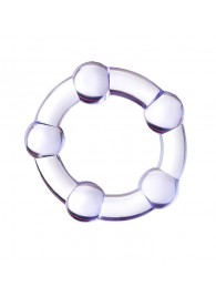 Фиолетовое эрекционное кольцо A-Toys - A-toys - в Коврове купить с доставкой