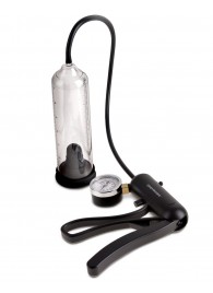 Вакуумная мужская помпа с датчиком давления Pro-Gauge Power Pump - Pipedream - в Коврове купить с доставкой