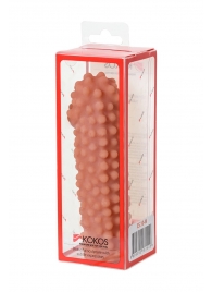 Телесная насадка на фаллос с бугорками KOKOS Extreme Sleeve 10 - 15,8 см. - KOKOS - в Коврове купить с доставкой