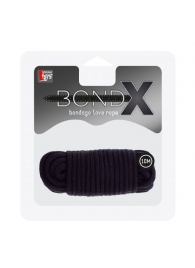 Черная веревка для связывания BONDX LOVE ROPE - 10 м. - Dream Toys - купить с доставкой в Коврове