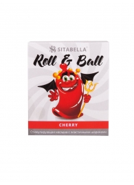 Стимулирующий презерватив-насадка Roll   Ball Cherry - Sitabella - купить с доставкой в Коврове