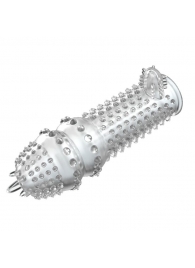 Закрытая прозрачная насадка Crystal sleeve - 14,2 см. - Erowoman-Eroman - в Коврове купить с доставкой