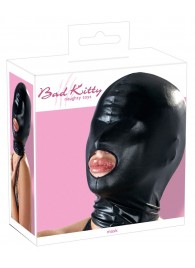 Черная эластичная маска на голову с отверстием для рта - Orion - купить с доставкой в Коврове