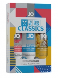 Подарочный набор лубрикантов Tri-Me Triple Pack Classics - System JO - купить с доставкой в Коврове