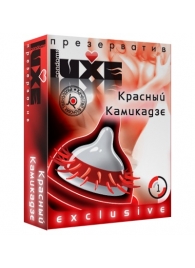 Презерватив LUXE  Exclusive   Красный Камикадзе  - 1 шт. - Luxe - купить с доставкой в Коврове