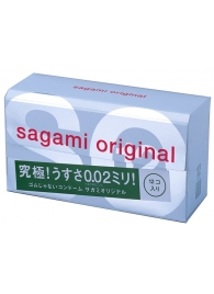 Ультратонкие презервативы Sagami Original - 12 шт. - Sagami - купить с доставкой в Коврове