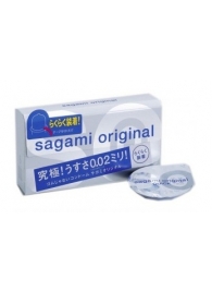 Ультратонкие презервативы Sagami Original QUICK - 6 шт. - Sagami - купить с доставкой в Коврове