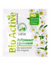 Пробник лубриканта на водной основе Bio Active - 3 гр. - Биоритм - купить с доставкой в Коврове