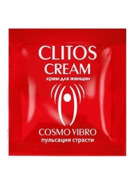 Пробник возбуждающего крема для женщин Clitos Cream - 1,5 гр. - Биоритм - купить с доставкой в Коврове