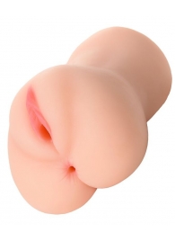 Телесный мастурбатор Hot 25 years old - вагина и анус - ToyFa - в Коврове купить с доставкой