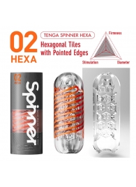 Мастурбатор SPINNER Hexa - Tenga - в Коврове купить с доставкой