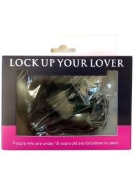 Черные меховые наручники Love с ключиками - Baile - купить с доставкой в Коврове