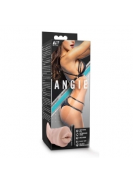 Телесный мастурбатор-ротик Angie - Blush Novelties - в Коврове купить с доставкой