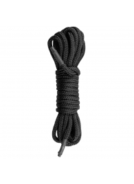 Черная веревка для бондажа Easytoys Bondage Rope - 5 м. - Easy toys - купить с доставкой в Коврове