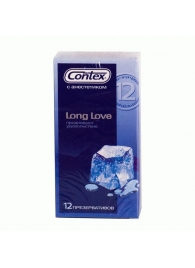 Презервативы с продлевающей смазкой Contex Long Love - 12 шт. - Contex - купить с доставкой в Коврове