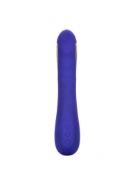 Фиолетовый вибратор с электростимуляцией Intimate E-Stimulator Petite Wand - 18,5 см. - California Exotic Novelties - купить с доставкой в Коврове